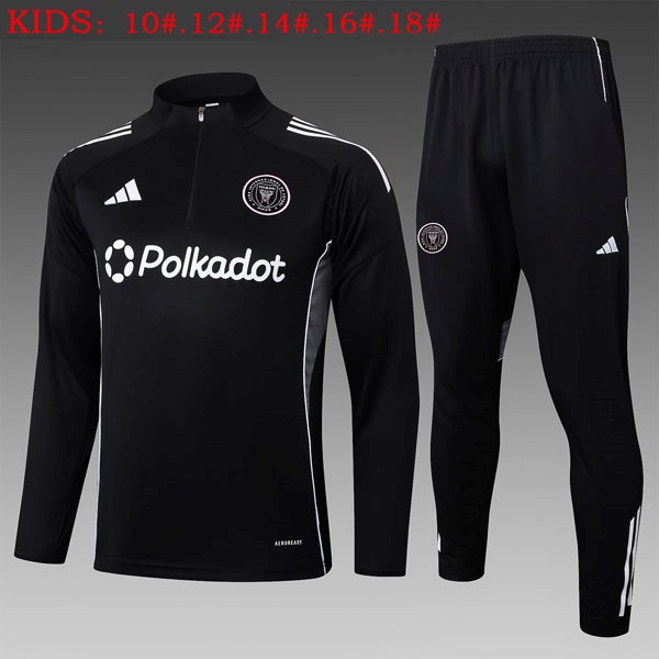 Kinder Sweatshirts Inter Miami 2025-26 Schwarz 5